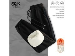 班尼路S&K加绒裤39.9元抢