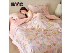 雅鹿冰丝凉感夏凉被79.9元