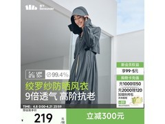 蕉下防晒衣女长款AS10324