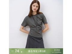 自巧女士针织上衣5折叠券，39.5元起！