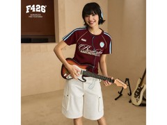 F426练习生字母印花T恤87.74元