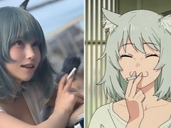 coser kaorokuri尼古喵喵写真引争议：精致美照 vs 原作颓废内核