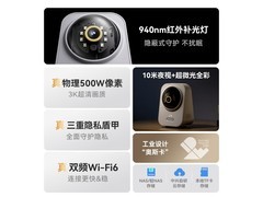 中兴小兴看看SC50L云台版监控摄像头享多重优惠