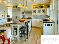 多彩时尚厨房设计新潮流
