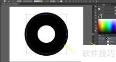 AI设计梦幻彩虹技巧