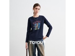 初语小鹿印花T恤月黑活动5折疯抢！