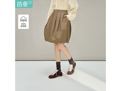 茵曼2026款纯棉半身裙，到手仅82元！