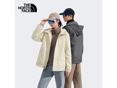 北面男士砾石沙配色冲锋衣594元到手