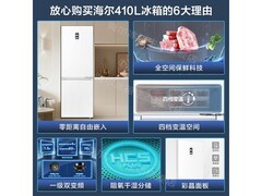 海尔410L双门冰箱特惠到手4693元