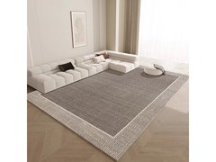 KAYE新中式仿剑麻纹120X160cm灰地毯29元包邮