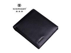 SHERIDAN男士牛皮钱包78元抢
