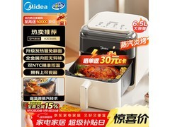 美的6L可视空气炸锅，京东低至316元