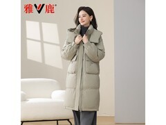 雅鹿加厚羽绒服199元抢