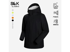 班尼路S&K男款冲锋夹克79.9元抢