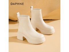 达芙妮韩系女款厚底马丁靴低至109元