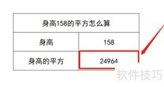 身高158的平方计算方法
