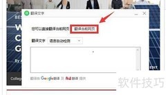 如何翻译整个网页