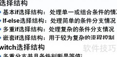 Switch结构用法解析