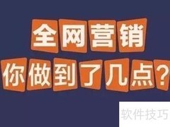 全网营销必备要素解析
