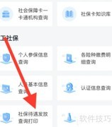 社保清单打印指南