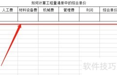 综合单价计算方法解析