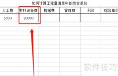综合单价计算方法解析