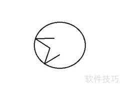 五角勋章简笔画教程