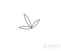 五角叶子绘画步骤详解
