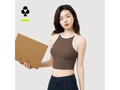 YOUKESHU女士工字背心19.95元