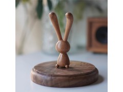 木易兔子按摩棒摆件