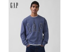 Gap印花圆领长袖T恤