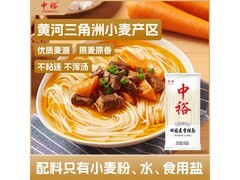 中裕田园麦香挂面600g仅6.9元，满99元9折开抢