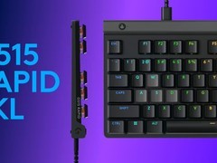 罗技G515 RAPID TKL矮磁轴游戏键盘发售