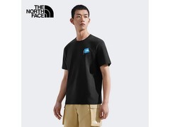 北面男款短袖T恤8D7C京东1件5折！