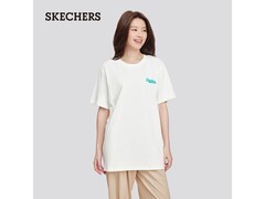 斯凯奇圆领短袖T恤，5折仅55元！