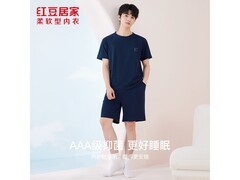 红豆居家抑菌短袖家居服套装低至28.7元
