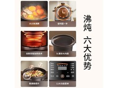 九阳4L智能电炖锅179元