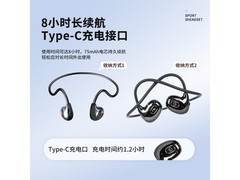 Nakamichi OpenMotion Pro骨传导耳机29.2元