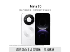 华为 Mate 80 雪域白，白条活动到手仅 6599 元！