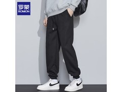罗蒙男士束脚卫裤，京东低至53.87元