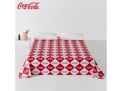 可口可乐磨毛加厚床罩，到手仅9.9元！