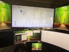 RTX 5060 Ti外接显卡成功驱动Surface Pro 11实现六屏输出