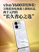 vivo Y600深度体验：万级蓝海电池遇上满级抗造，两千元档的“长久省心之选”