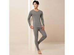 宜而爽全棉秋衣秋裤情侣套装低至37.9元