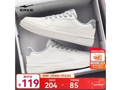 鸿星尔克天和小白鞋，京东到手仅89元！