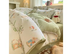 AIDLI花园兔全棉磨毛四件套低至169元