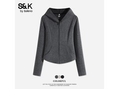 班尼路运动风开衫卫衣49.91元