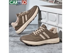 卡帝乐鳄鱼男士运动鞋58元