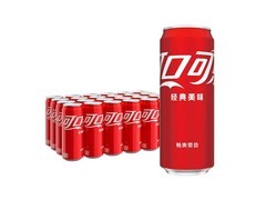 可口可乐330ml*24罐摩登罐，到手仅61元速抢！