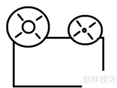 录像机简笔画图标速成法